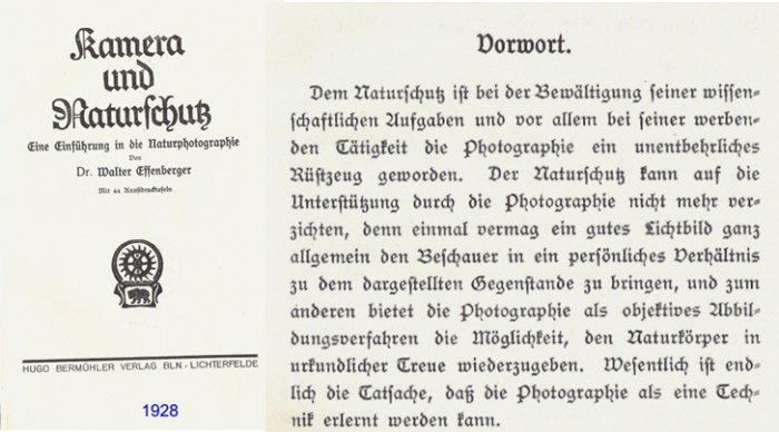 Kamera und Naturschutz