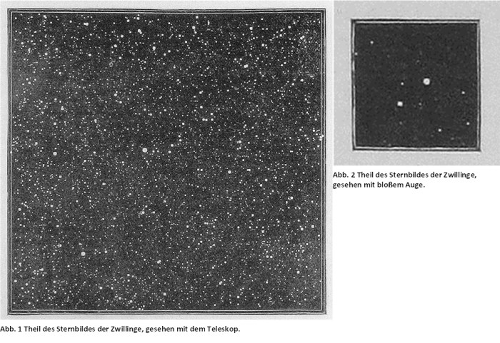 Theil des Sternbildes der Zwillinge